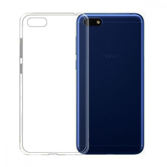 Huawei Y5 (2018)/Honor 7S Slim case 1mm szilikon hátlap, tok, átlátszó