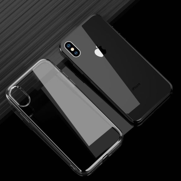Samsung Galaxy A6 (2018) Slim case 1 mm szilikon hátlap, tok, átlátszó