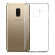   Samsung Galaxy A8 Plus A730 (2018) Extra Slim 0.3mm szilikon hátlap, tok, átlátszó