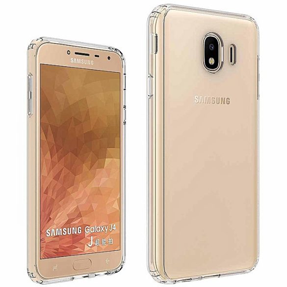 Samsung Galaxy J4 (2018) Slim case 1mm szilikon hátlap, tok, átlátszó