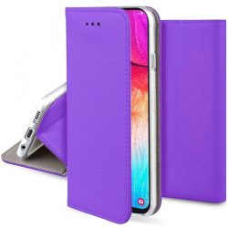   Smart Magnet Samsung Galaxy A7 (2018) oldalra nyíló tok, lila