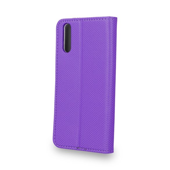 Smart Magnet Samsung Galaxy A7 (2018) oldalra nyíló tok, lila