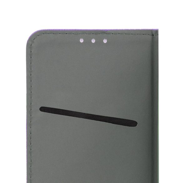 Smart Magnet Samsung Galaxy A7 (2018) oldalra nyíló tok, lila
