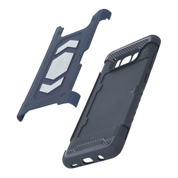 Defender Magnetic Case Samsung Galaxy J3 (2017) ütésálló hátlap, tok, sötétkék