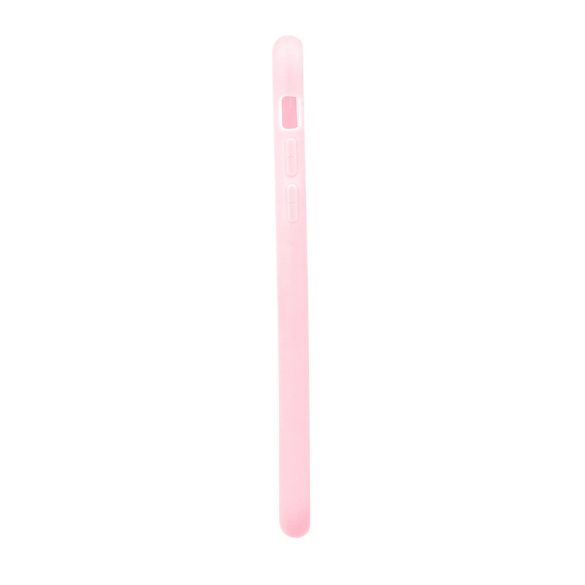 Huawei Y6 (2018) Soft Matt TPU szilikon hátlap, tok, világos rózsaszín
