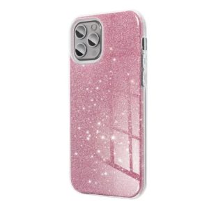 Glitter 3in1 Case iPhone X/Xs hátlap, tok, rózsaszín