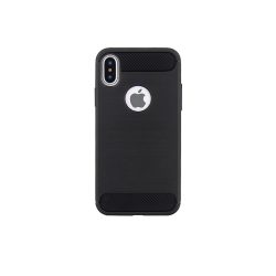   Simple Black Case Samsung Galaxy J6 Plus (2018) hátlap, tok, fekete 