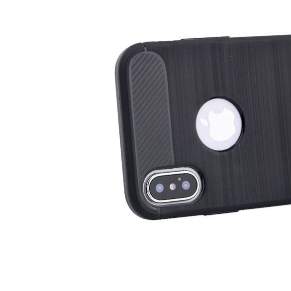 Simple Black Case Huawei Mate 20 hátlap, tok, fekete