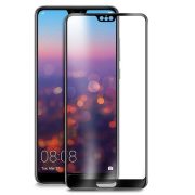   Forever Huawei P20 Pro 5D Full Glue teljes kijelzős edzett üvegfólia (tempered glass) 9H keménységű, fekete