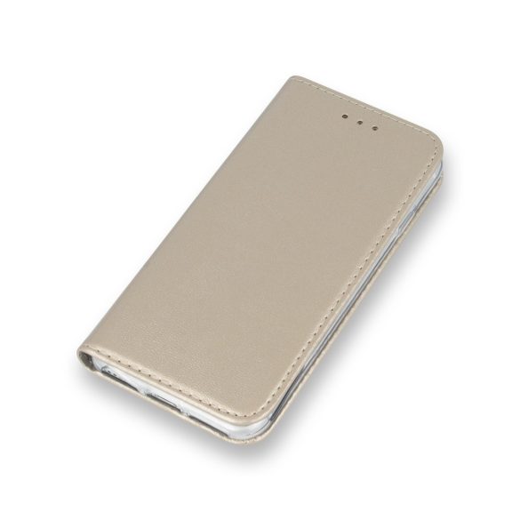 Smart Magnetic Samsung Galaxy A7 (2018) oldalra nyíló tok, arany