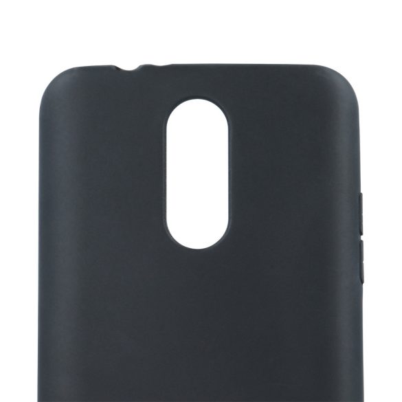 Huawei P30 Matt TPU szilikon hátlap, tok, fekete