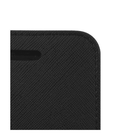 Smart Fancy Samsung Galaxy A70 oldalra nyíló tok, fekete