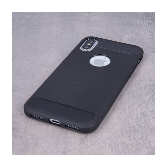 Simple Black Case Samsung Galaxy A40 hátlap, tok, fekete