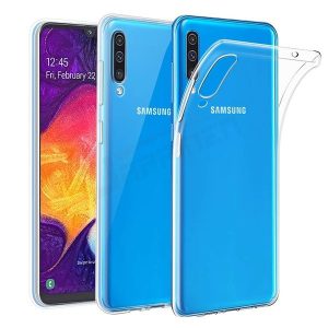 Samsung Galaxy A20/A30 Slim case 1mm szilikon hátlap, tok, átlátszó