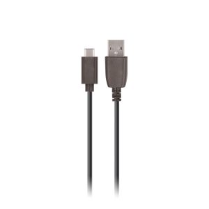 Setty USB Type-C töltő és adatkábel, gyorstöltés funkció, 2A, 3m, fekete