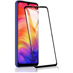   Forever Xiaomi Redmi Note 7 5D Full Glue teljes kijelzős edzett üvegfólia (tempered glass) 9H keménységű, fekete