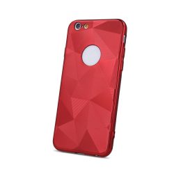 Geometric Shine iPhone 7 Plus/8 Plus hátlap, tok, piros