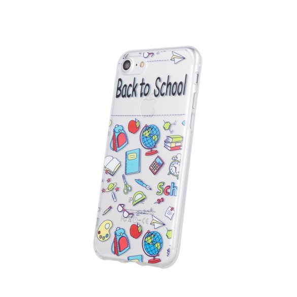 School3 Case Samsung Galaxy A20e hátlap, tok, mintás, átlátszó