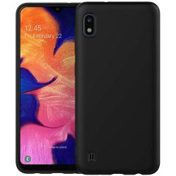   Silicone Case Samsung Galaxy A10 szilikon hátlap, tok, fekete