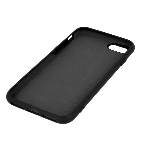 Silicone Case Huawei P30 Lite szilikon hátlap, tok, fekete