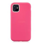   Silicone Case iPhone 11 Pro Max szilikon hátlap, tok, rózsaszín