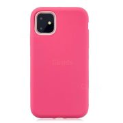   Silicone Case iPhone 11 Pro Max szilikon hátlap, tok, rózsaszín