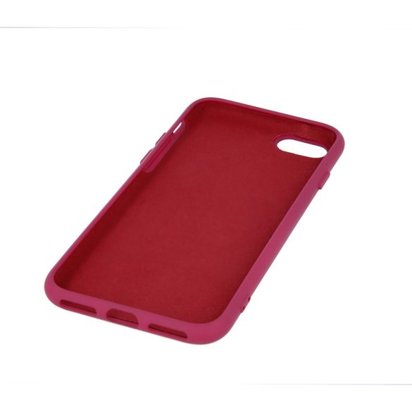 Silicone Case Huawei P30 Lite szilikon hátlap, tok, bordó