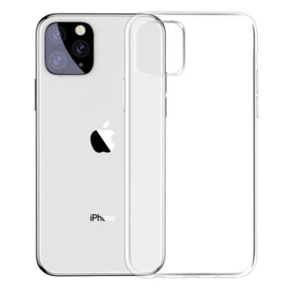 iPhone 11 Pro Slim case 1 mm szilikon hátlap, tok, átlátszó