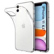 iPhone 11 Slim case 1 mm szilikon hátlap, tok, átlátszó