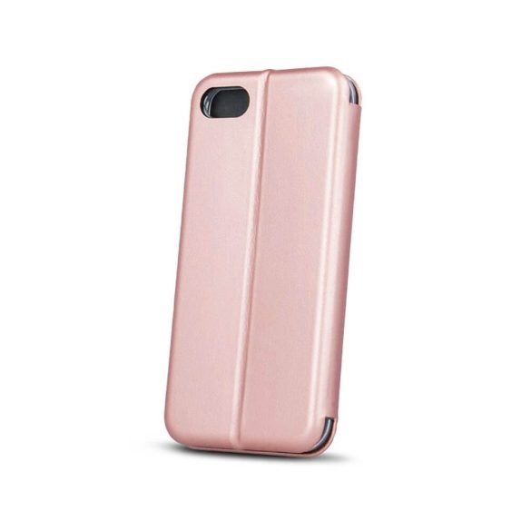 Smart Diva iPhone 11 oldalra nyíló tok, rozé arany