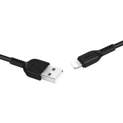   Hoco USB Flash X20 8-pin Lightning kábel iPhone, iPad készülékekhez, 2m, fekete