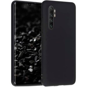 Xiaomi Mi Note 10/Mi Note 10 Pro/Mi CC9 Pro Matt TPU szilikon tok, fekete