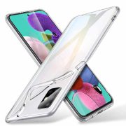   Samsung Galaxy A71 Slim case 1mm szilikon hátlap, tok, átlátszó