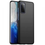 Samsung Galaxy S20 Matt TPU szilikon hátlap, tok, fekete