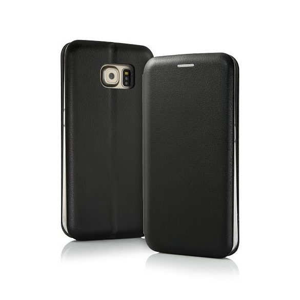 Smart Diva Samsung Galaxy S10 Lite/A91 oldalra nyíló tok, fekete