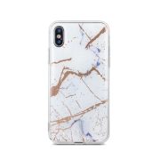   Marmur case Xiaomi Redmi 8A márvány mintás hátlap, tok, fehér