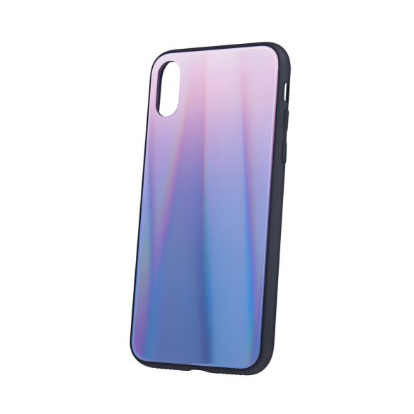 Aurora Glass Samsung Galaxy S20 Plus/S20 Plus 5G hátlap, tok, barna-fekete