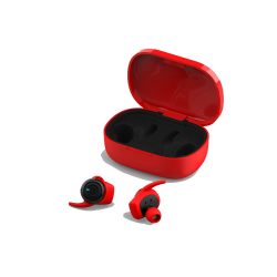   Forever TWE-300 vezeték nélküli fülhallgató, headset, piros