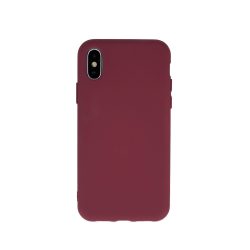 Silicone Case Samsung Galaxy A51 hátlap, tok, bordó