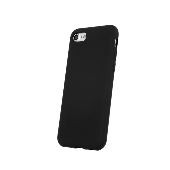 Silicone Case Samsung Galaxy A71 hátlap, tok, fekete