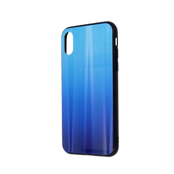 Aurora Glass Samsung Galaxy S20 Ultra/S20 Ultra 5G hátlap, tok, kék