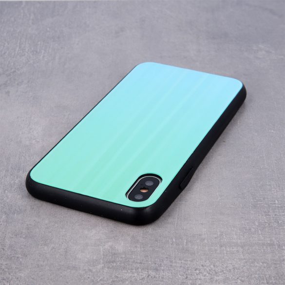 Aurora Glass Samsung Galaxy A51 hátlap, tok, menta zöld