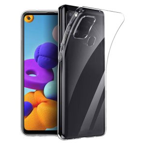 Samsung Galaxy A21s Slim case 1mm hátlap, tok, átlátszó