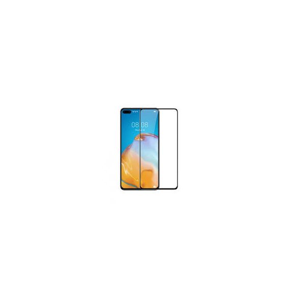 Forever Huawei P40 2.5D teljes kijelzős edzett üvegfólia (tempered glass), 9H keménységű, fehér