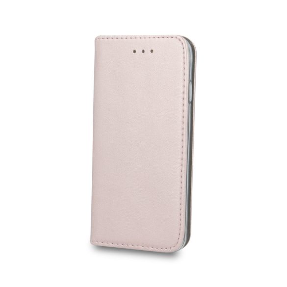 Smart Magnetic Huawei P40 Pro oldalra nyíló tok, rozé arany