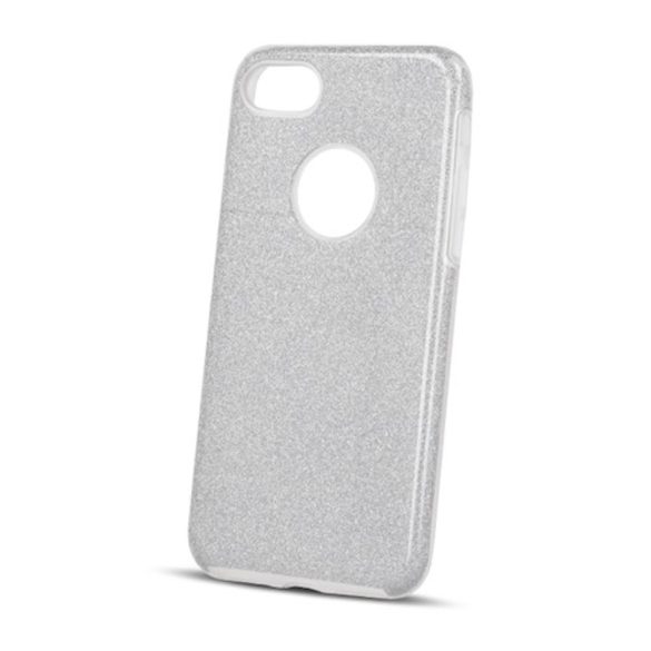 Glitter 3in1 Case Xiaomi Redmi Note 8T hátlap, tok, ezüst