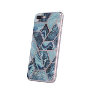 Geometric Marmur Case Xiaomi Redmi 9A/9AT/9i hátlap, tok, kék