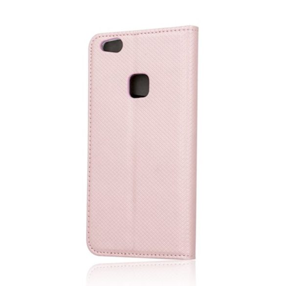 Smart Magnet Samsung Galaxy A02s oldalra nyíló tok, rozé arany