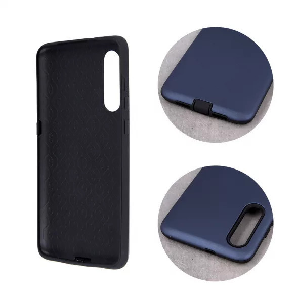 Defender Smooth case Xiaomi Redmi 9T/9 Power/Poco M3 ütésálló hátlap, tok, sötétkék