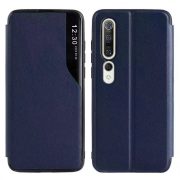   Eco Leather View Case 2 Samsung Galaxy A72/A72 5G oldalra nyíló tok sötétkék